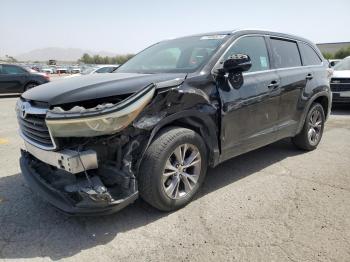  Salvage Toyota Highlander