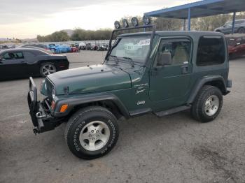  Salvage Jeep Wrangler