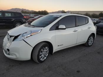  Salvage Nissan LEAF