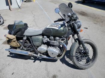  Salvage Triumph Motorcycle Bonneville