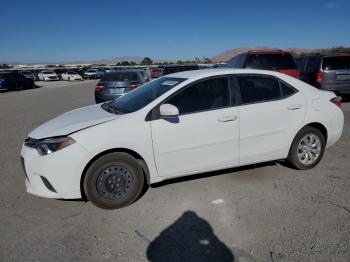  Salvage Toyota Corolla