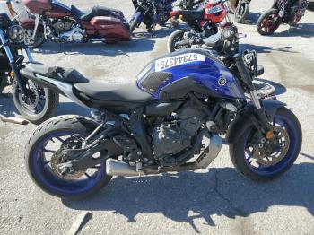  Salvage Yamaha Mt07