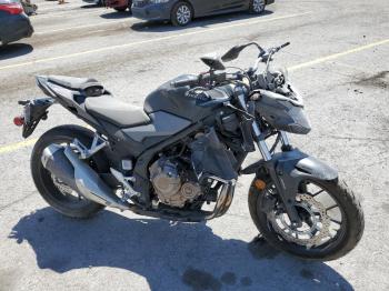  Salvage Honda Cb Cycle
