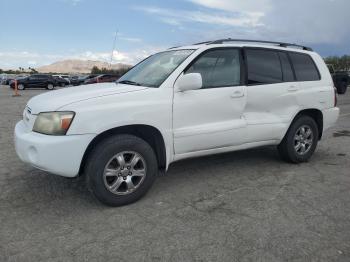  Salvage Toyota Highlander
