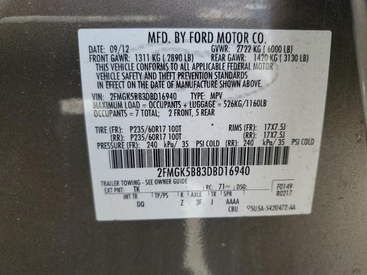 Ford Flex Se Image 8