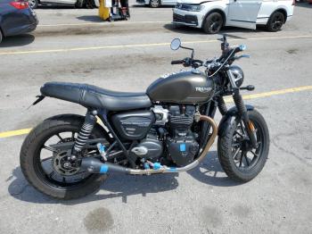 Salvage Triumph Motorcycle Speed Twin