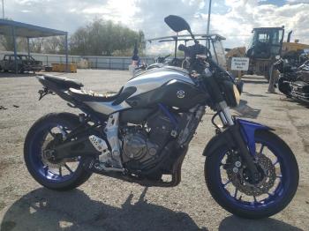  Salvage Yamaha Fz-07 09