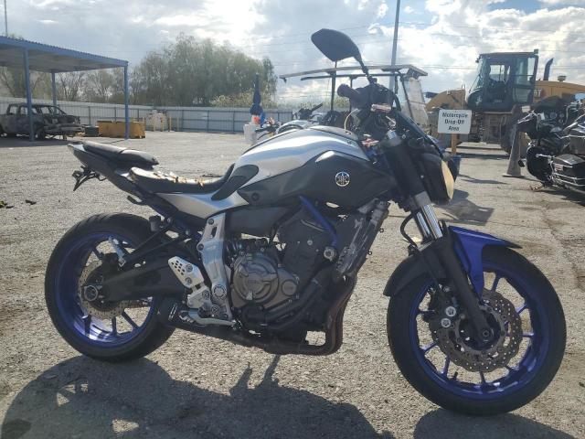  Salvage Yamaha Fz-07 09