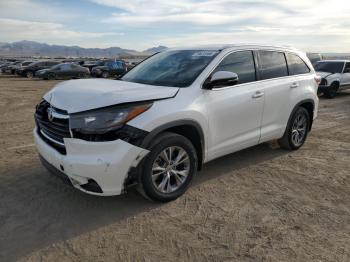  Salvage Toyota Highlander