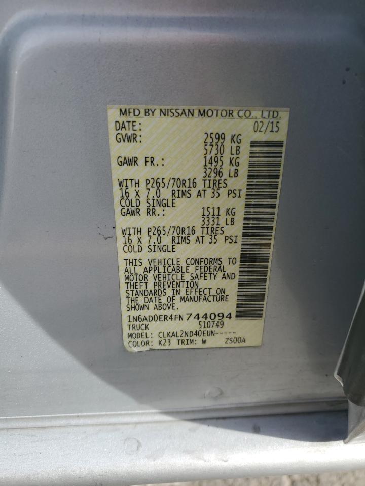 Nissan Frontier S Image 12