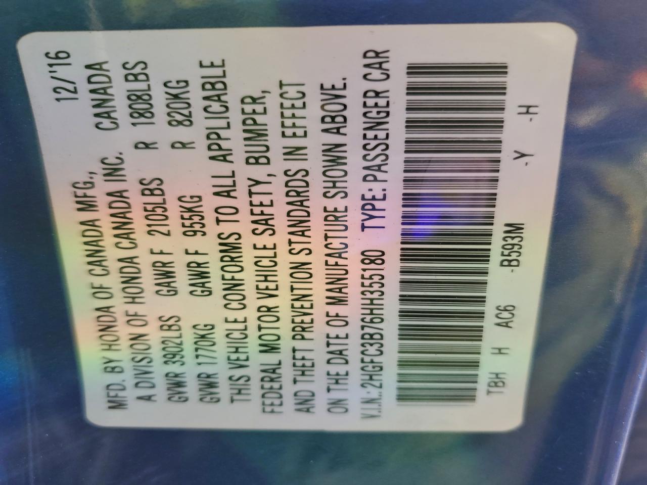 Honda Civic Exl Image 7