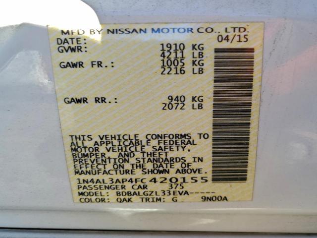 Nissan Altima 2.5 Image 7