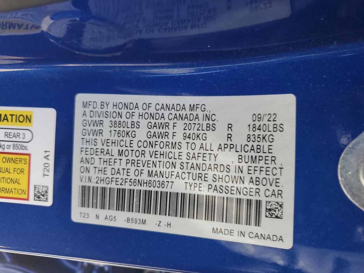 Honda Civic Sport Image 7