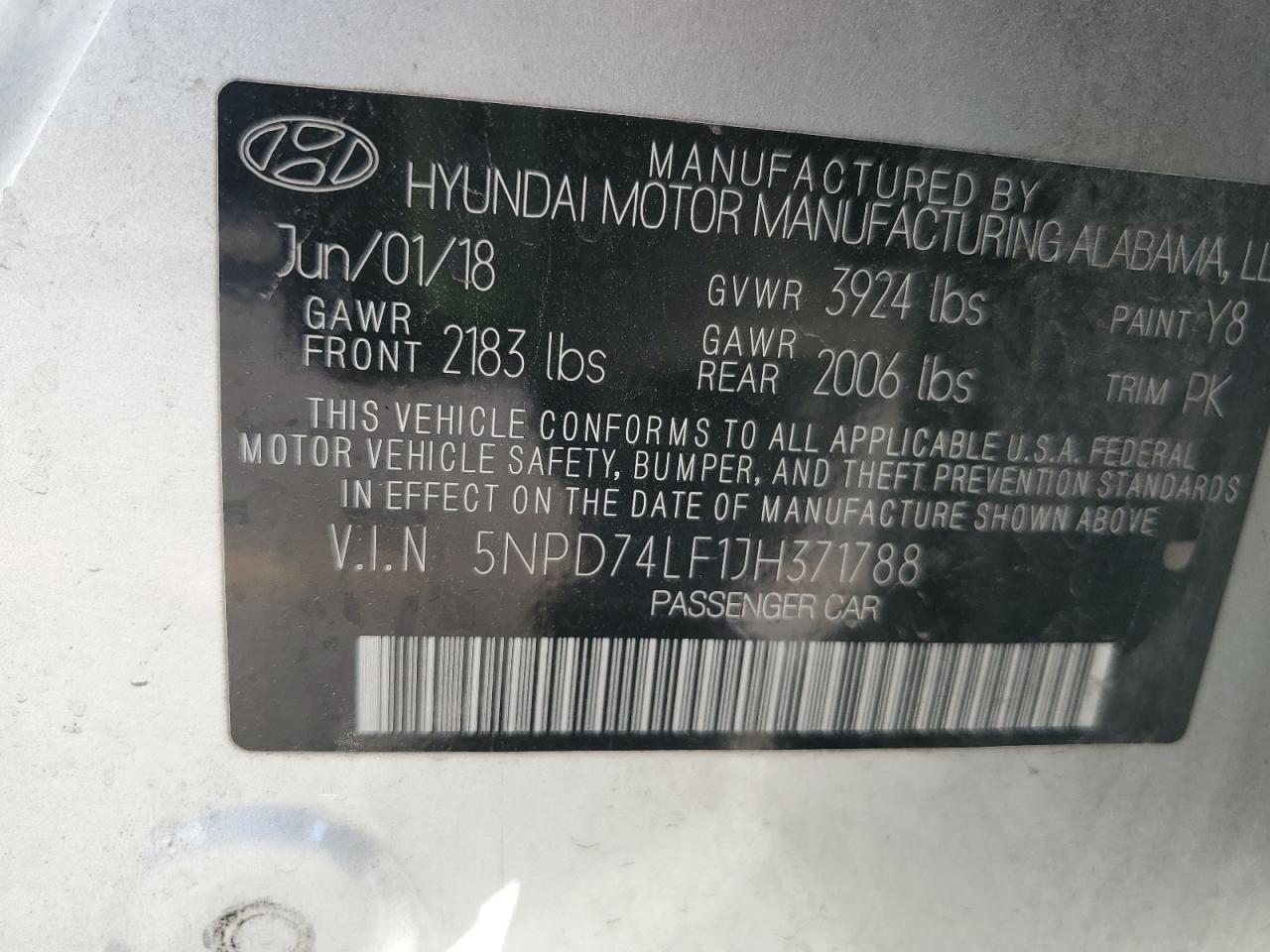 Hyundai ELANTRA Se Image 11