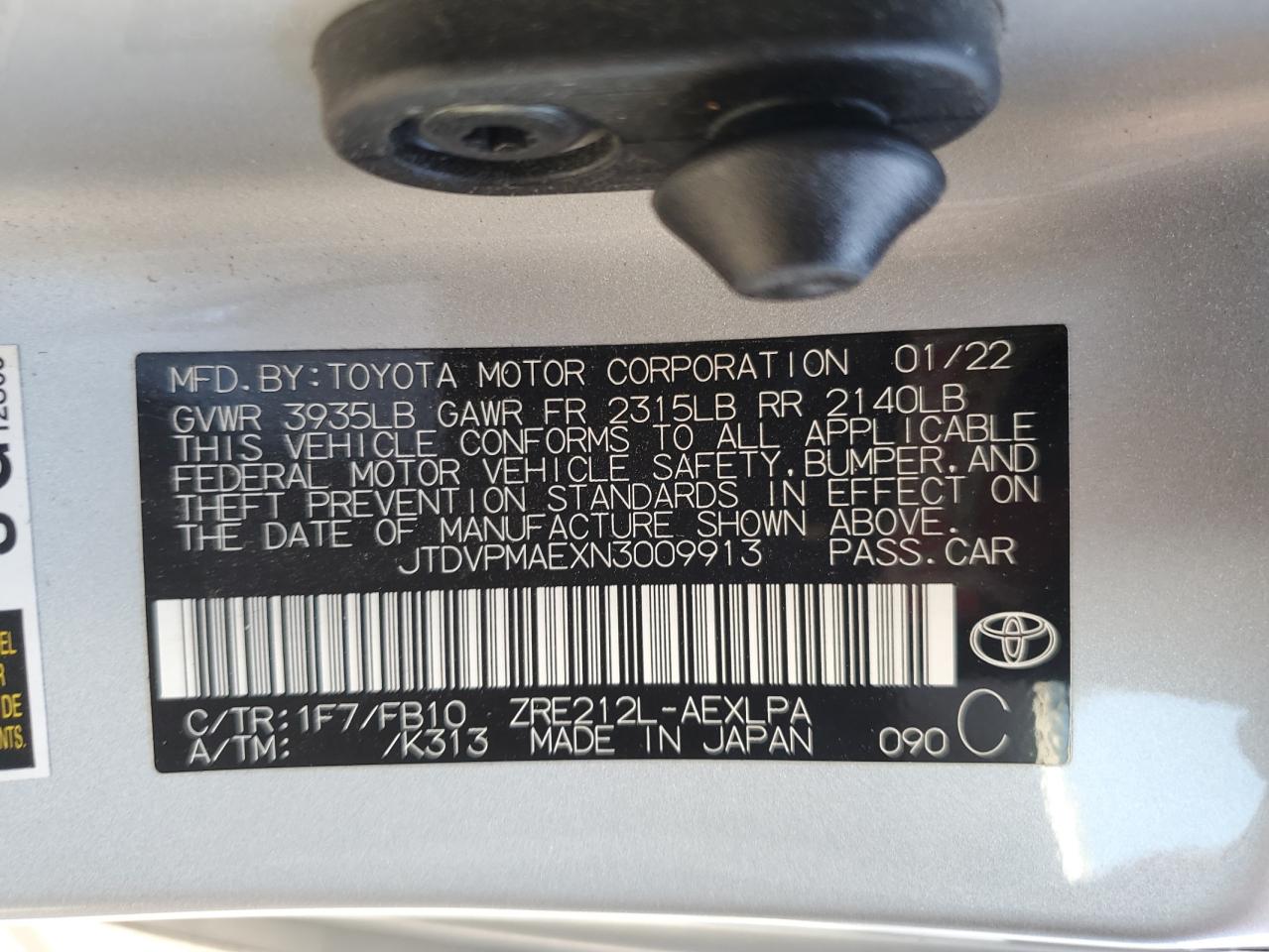 Toyota Corolla Le Image 12