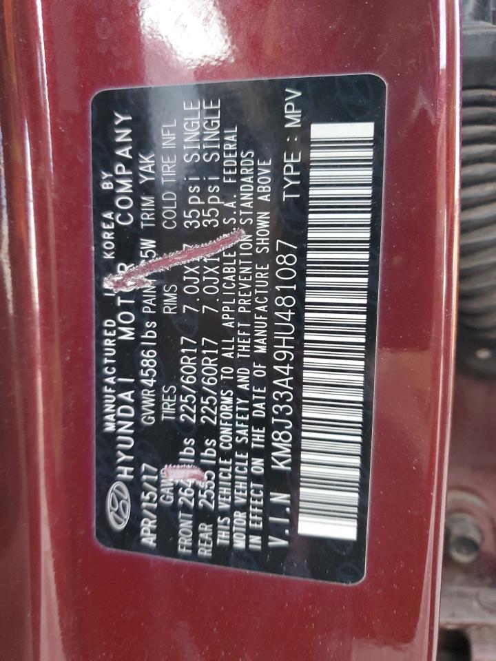 Hyundai TUCSON Limited Image 12