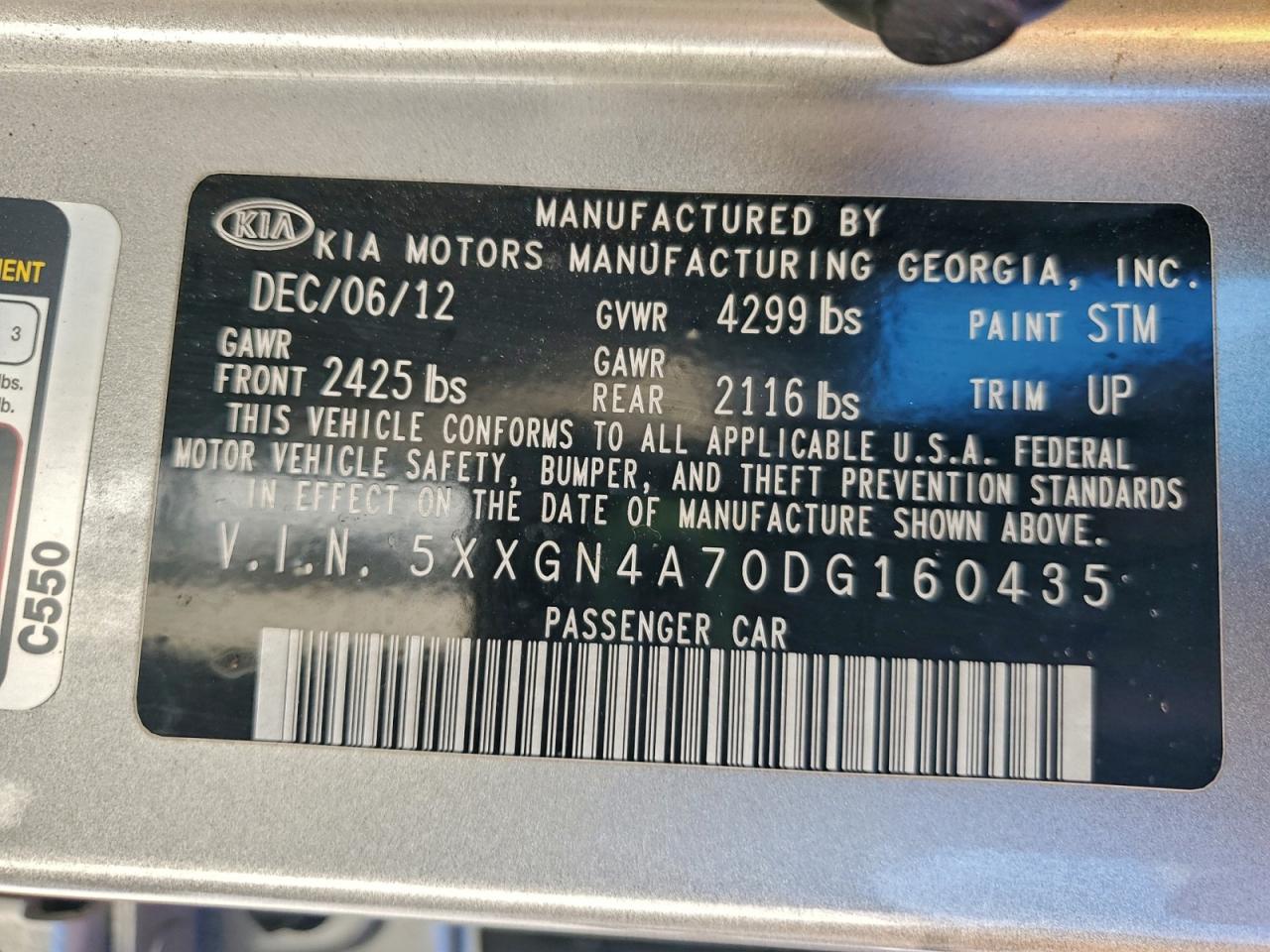 Kia Optima Ex Image 10