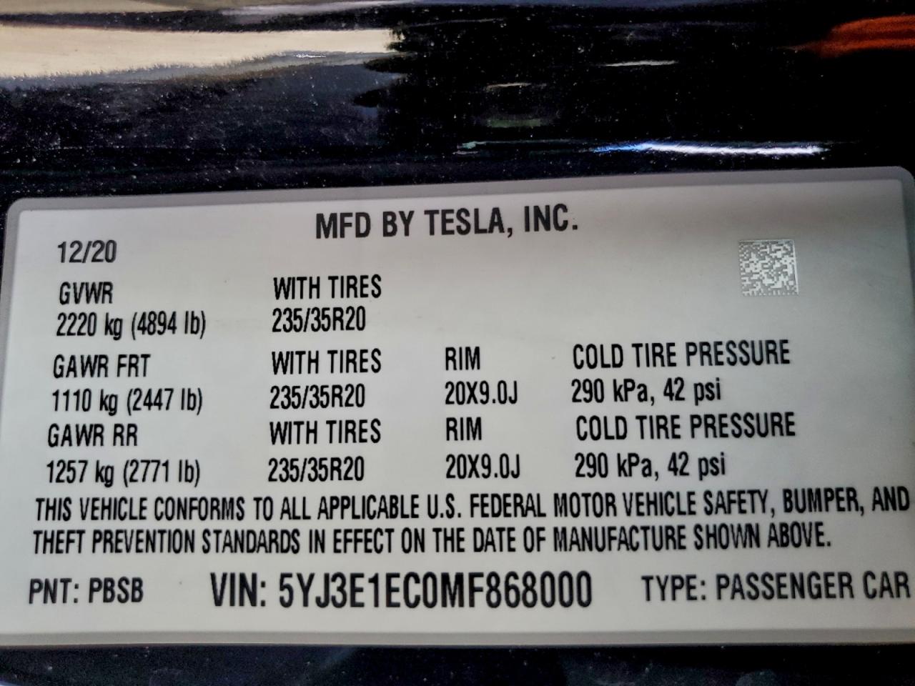 Tesla Model 3 Image 6