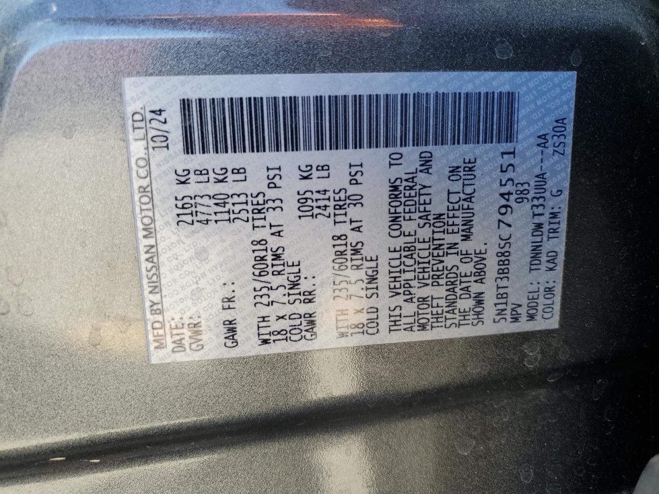 Nissan Rogue Sv Image 9