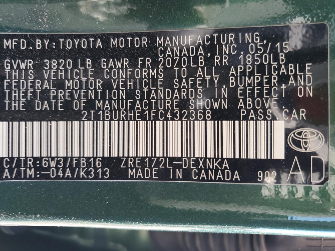 Toyota Corolla L Image 6