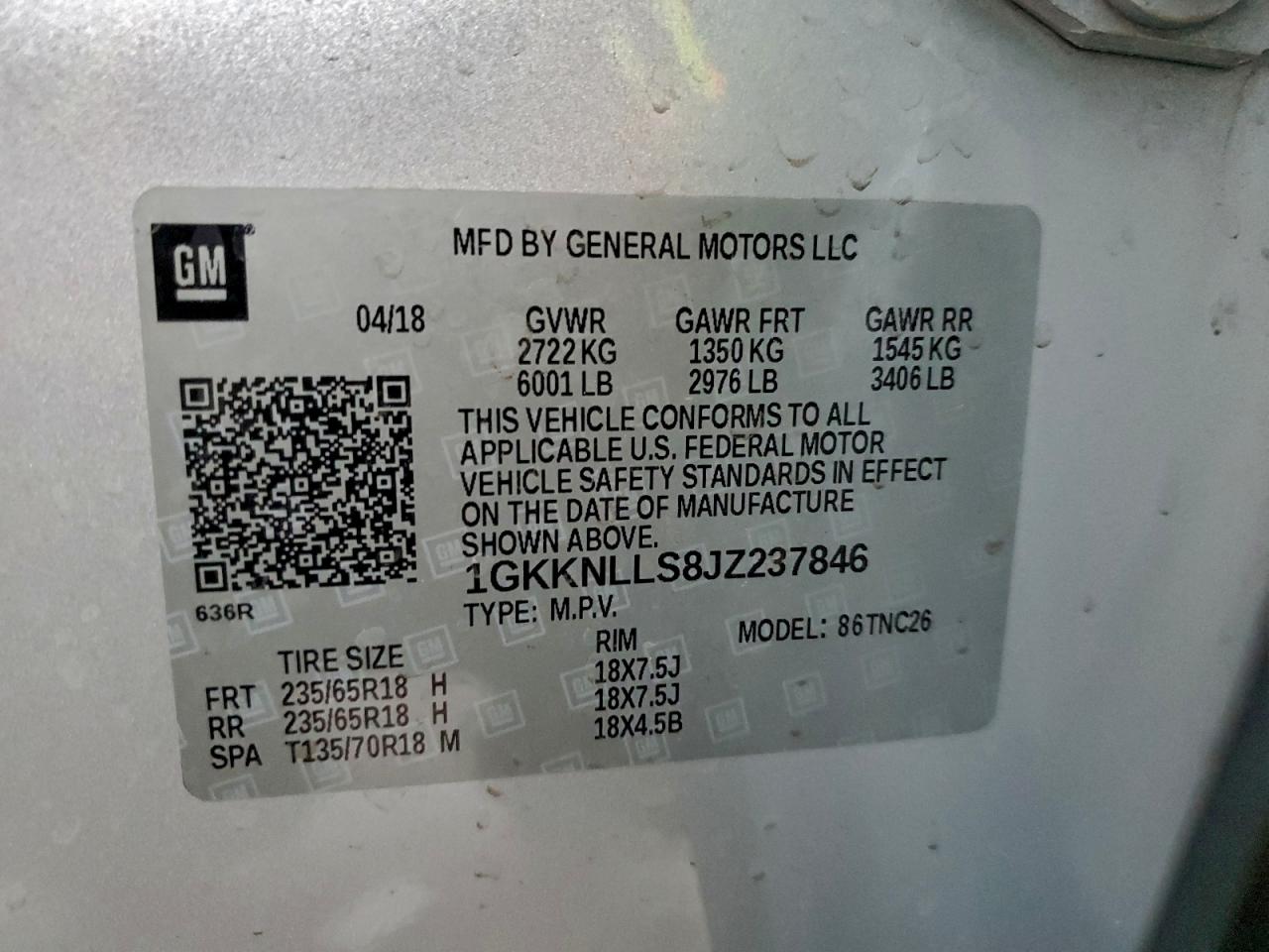 GMC Acadia Sle Image 12