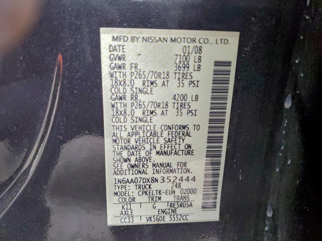 Nissan Titan Xe Image 11