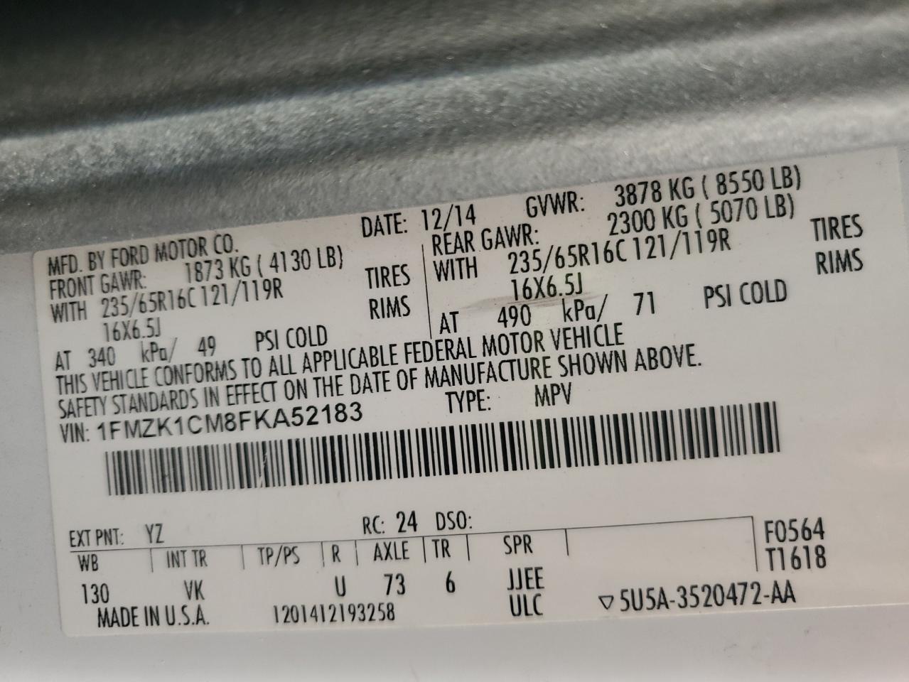 Ford Transit T-150 Image 4