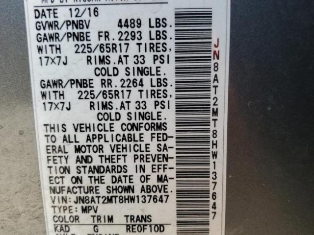 Nissan Rogue S Image 2