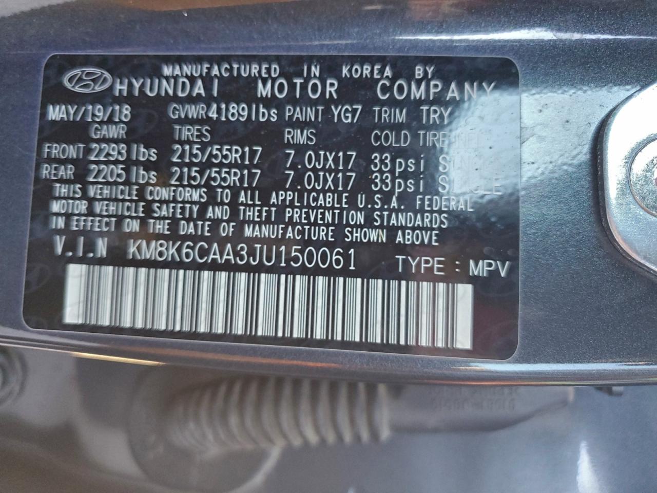 Hyundai KONA Sel Image 8