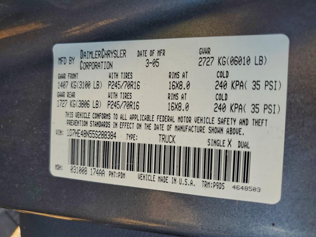 Dodge Dakota Quad Slt Image 8