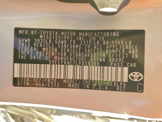 Toyota Corolla Le Image 12