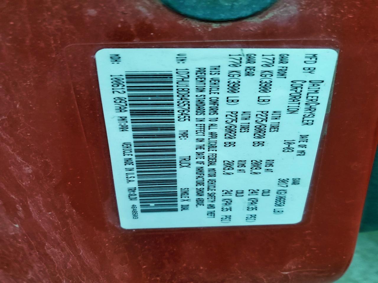 Dodge Ram 1500 St Image 7