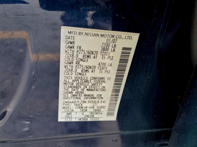 Nissan Titan Xe Image 12