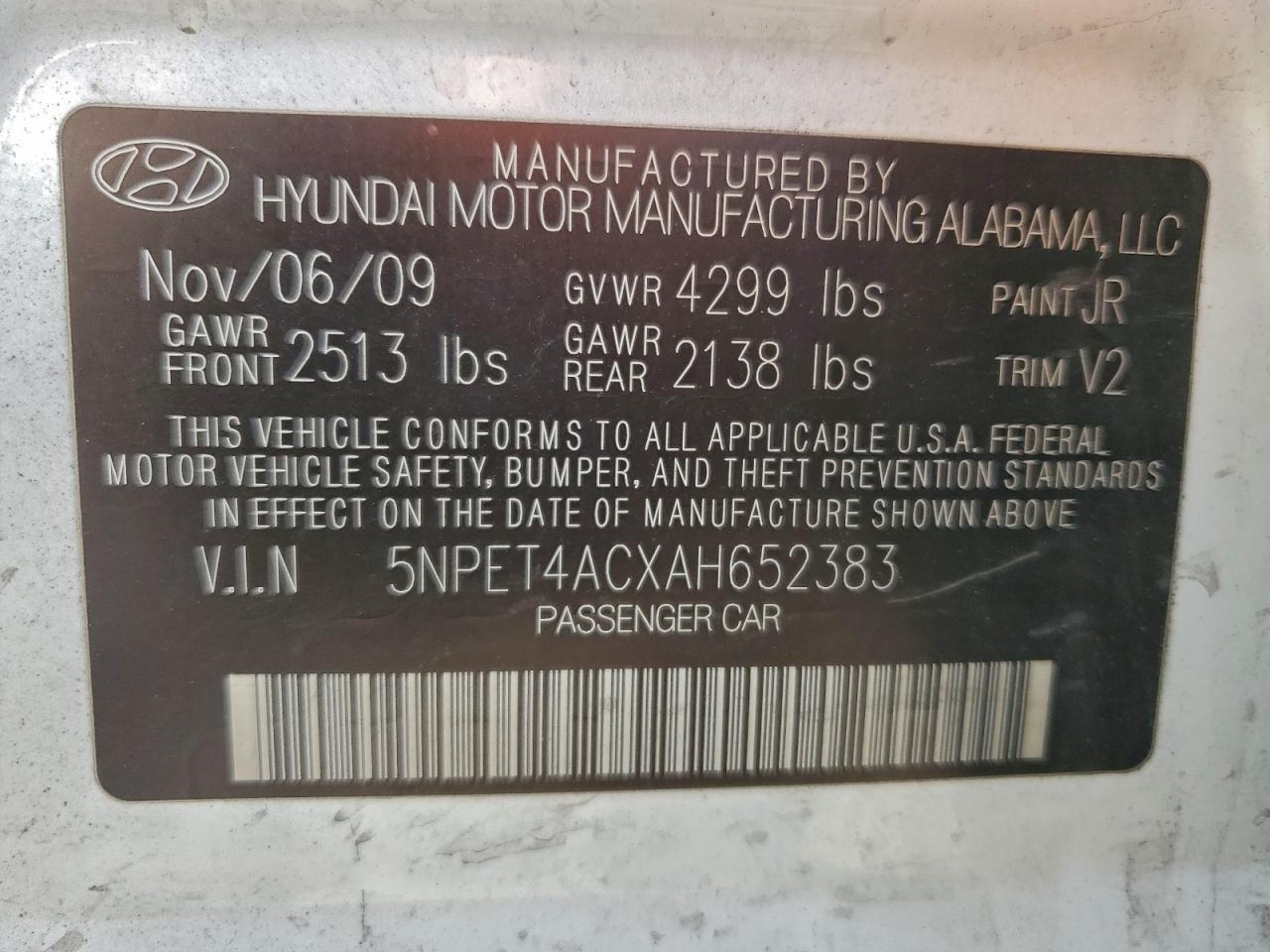 Hyundai SONATA Gls Image 8