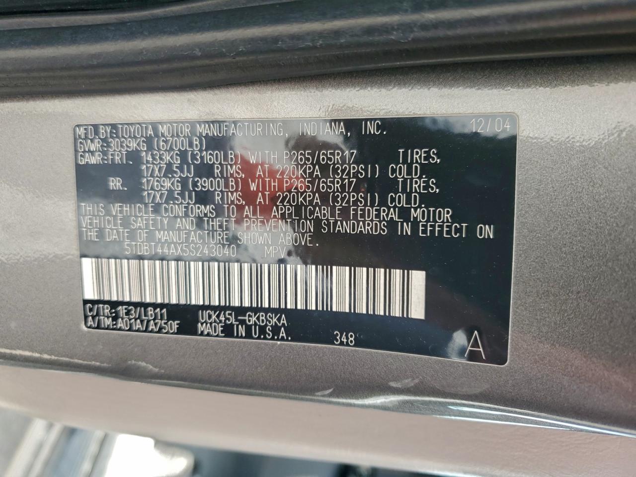 Toyota Sequoia Sr5 Image 11