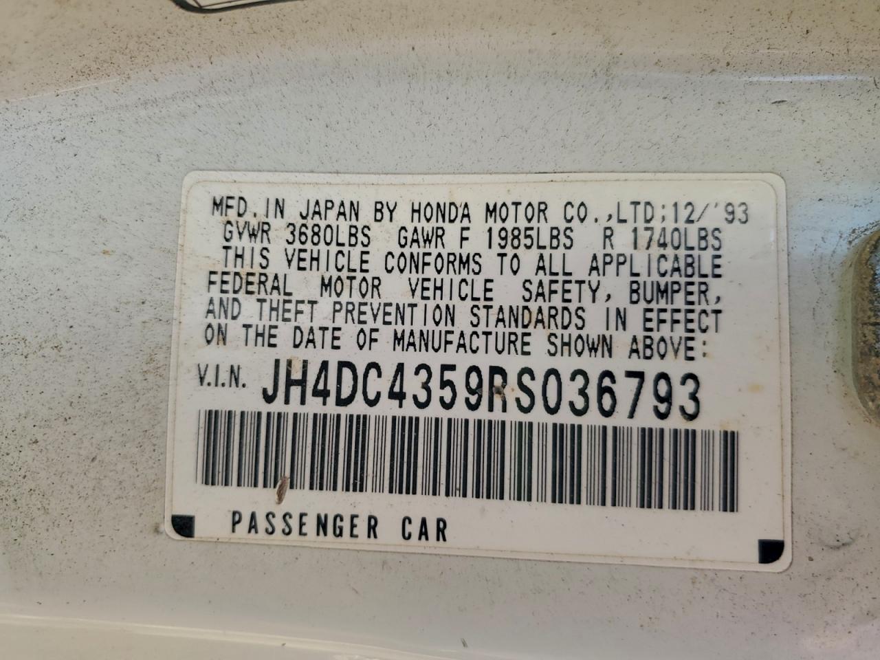 Acura Integra Ls Image 13