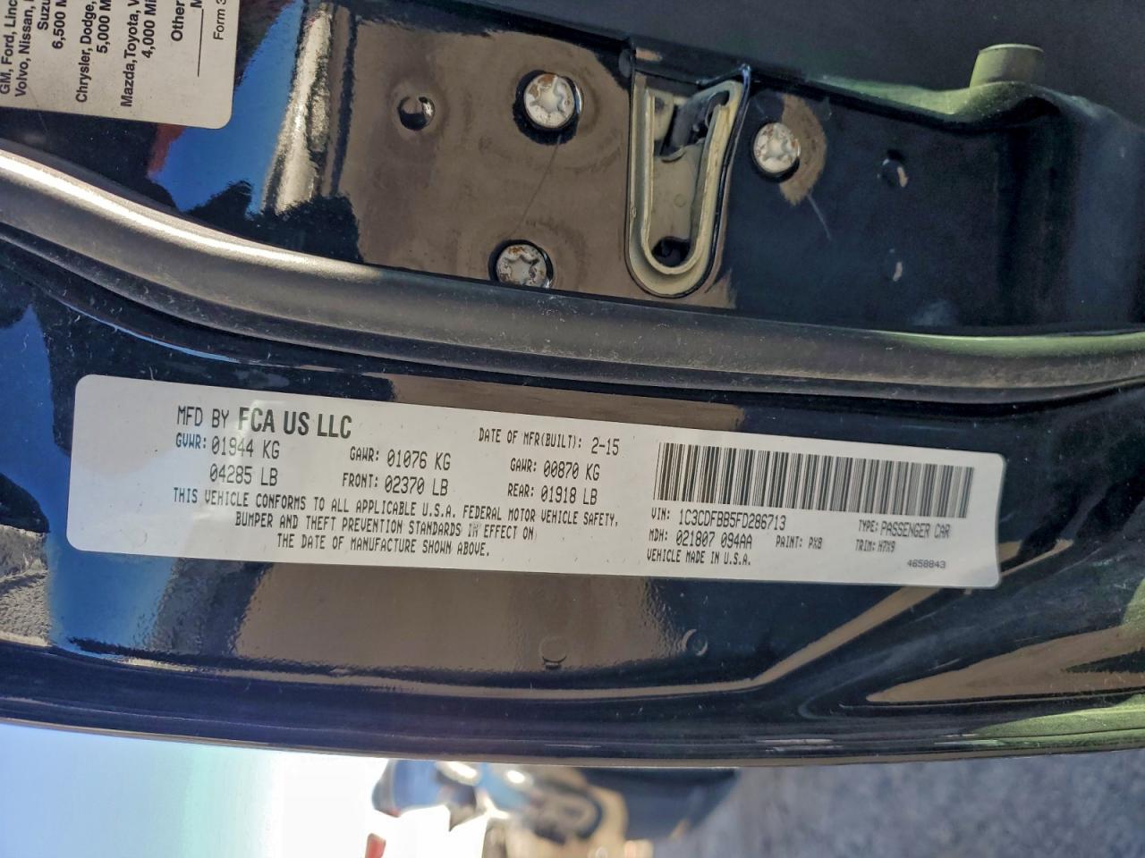 Dodge Dart Sxt Image 9