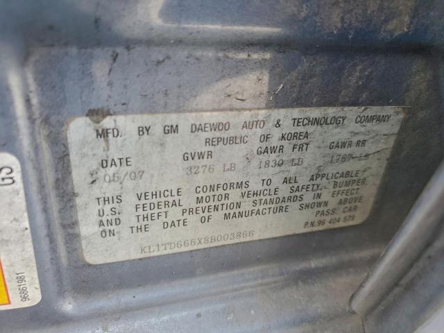 Chevrolet Aveo Base Image 11