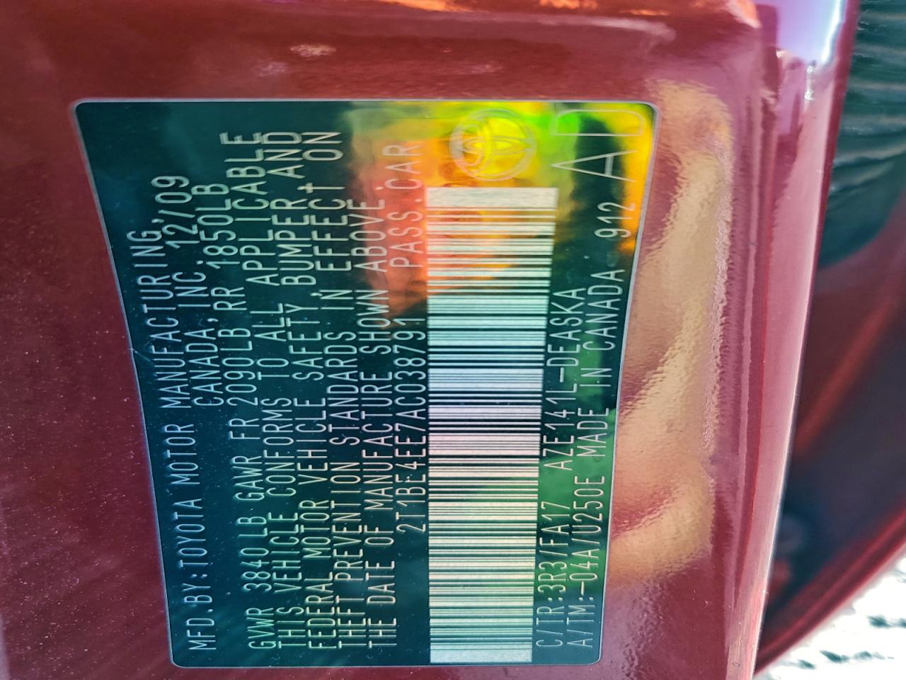 Toyota Corolla Xrs Image 10