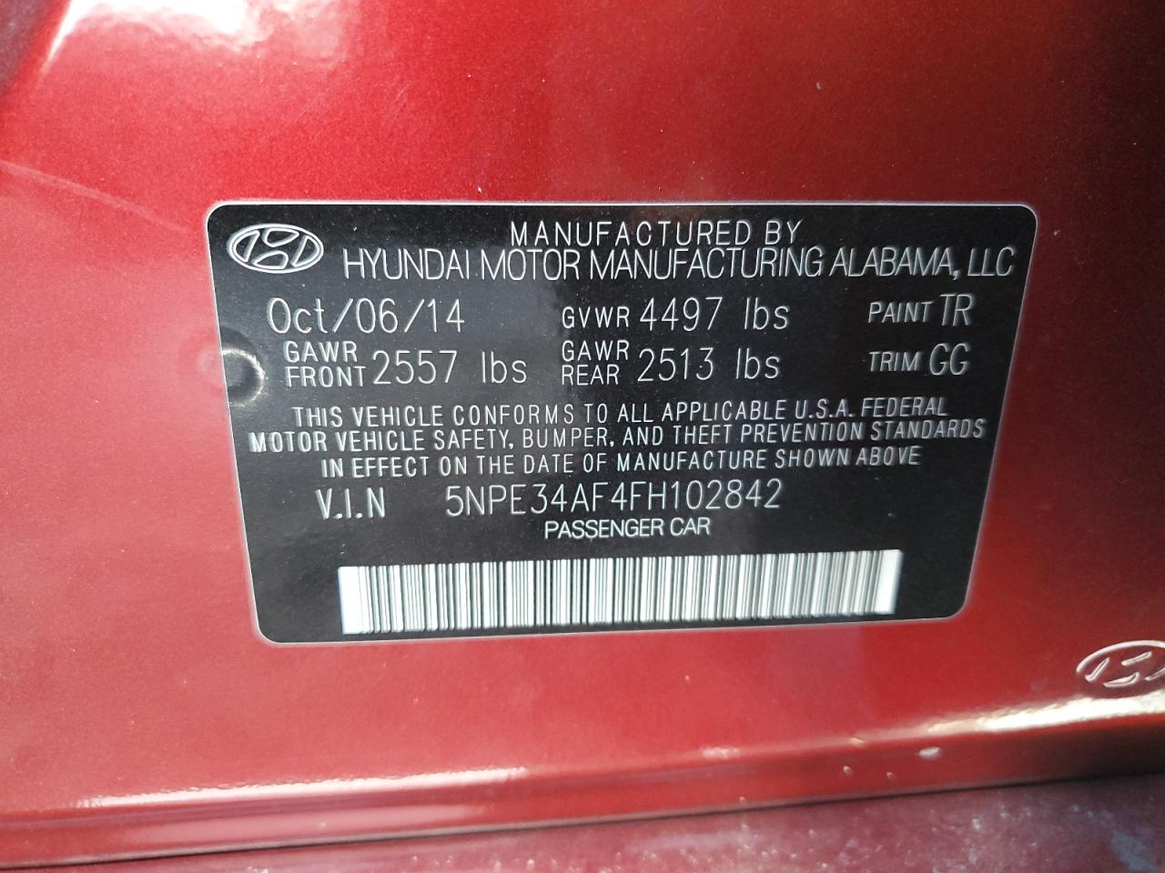 Hyundai SONATA Sport Image 4