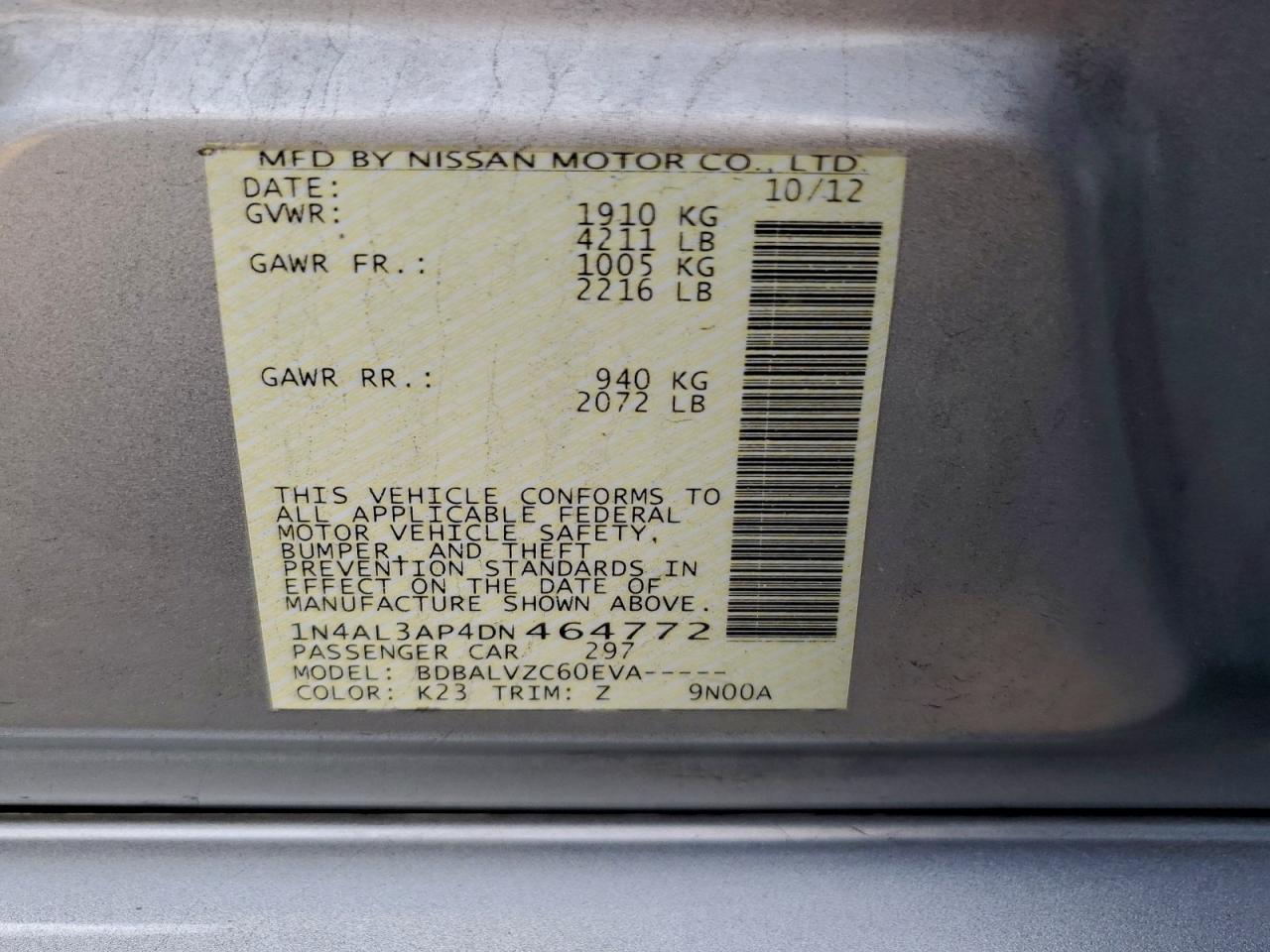 Nissan Altima 2.5 Image 10