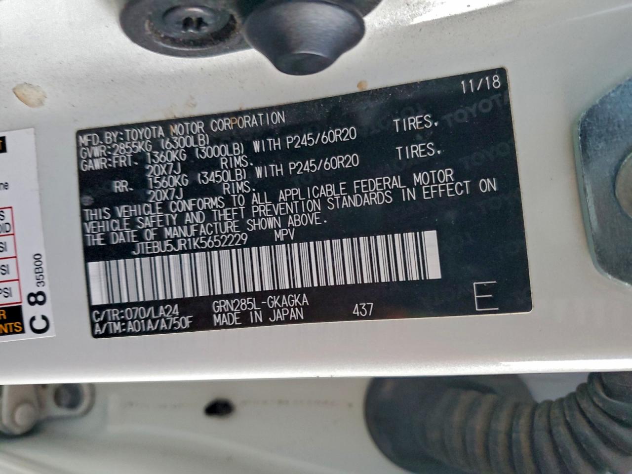 Toyota 4Runner Sr5/sr5 Premium Image 12